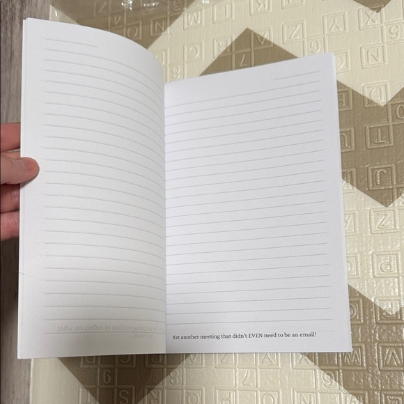 Tan Work Notebook - Picture 3 of 4